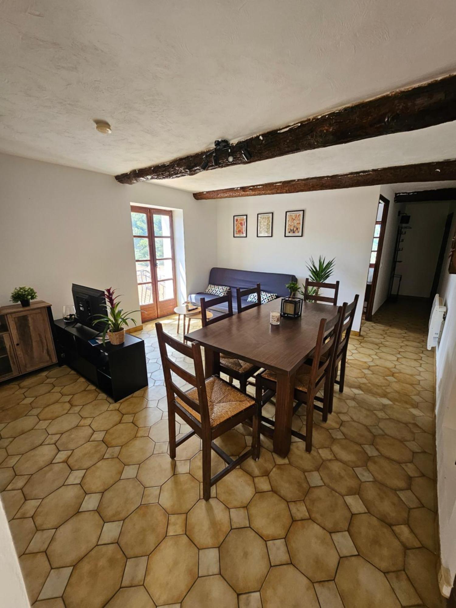 2 Pieces Au Calme Absolu Apartment Bonson  ภายนอก รูปภาพ